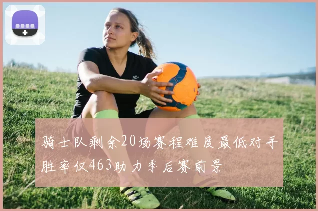 骑士队剩余20场赛程难度最低对手胜率仅463助力季后赛前景